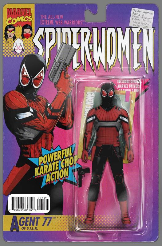 SPIDER-WOMAN ALPHA #1 CHRISTOPHER ACTION FIGURE VARIANT