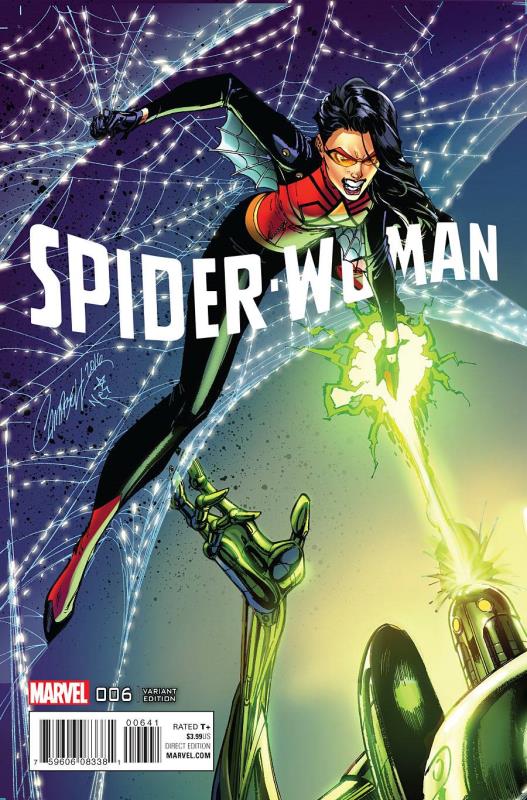 SPIDER-WOMAN #6 CAMPBELL CONNECT D VARIANT