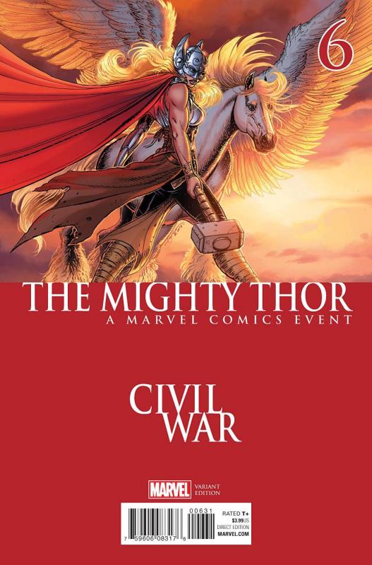 MIGHTY THOR #6 CIVIL WAR VARIANT