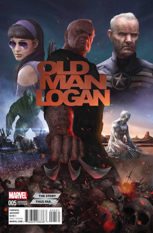 OLD MAN LOGAN #5 STORY THUS FAR VARIANT