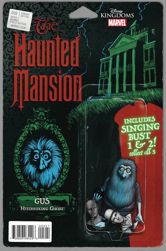 HAUNTED MANSION #2 (OF 5) CHRISTOPHER ACTION FIGURE VARIANT
