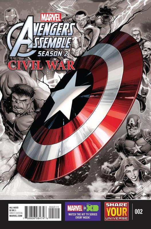 MARVEL UNIVERSE AVENGERS ASSEMBLE CIVIL WAR #2