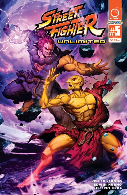 STREET FIGHTER UNLIMITED #5 CVR A GENZOMAN STORY