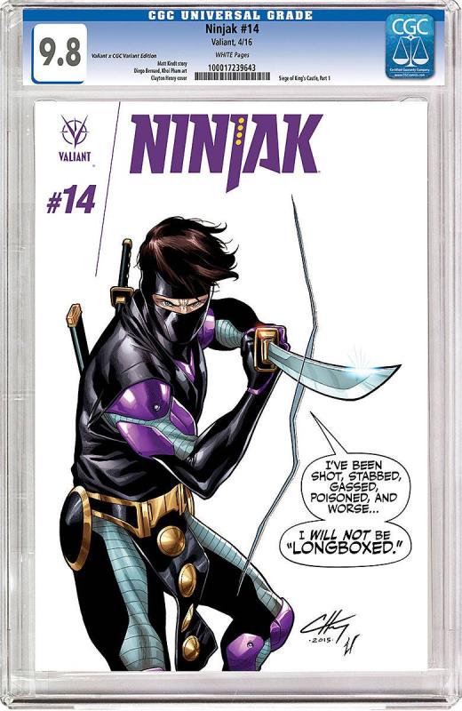 NINJAK #14 CVR D CGC REPLICA HENRY (NEW ARC)