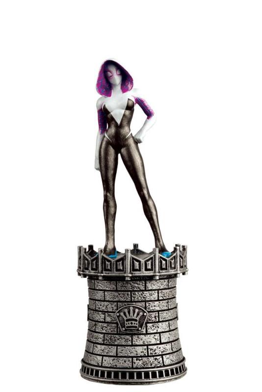 MARVEL CHESS FIG COLL MAG #67 SPIDER-GWEN WHITE QUEEN