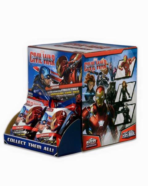 MARVEL HEROCLIX CAPTAIN AMERICA CIVIL WAR GRAVITIY FEED