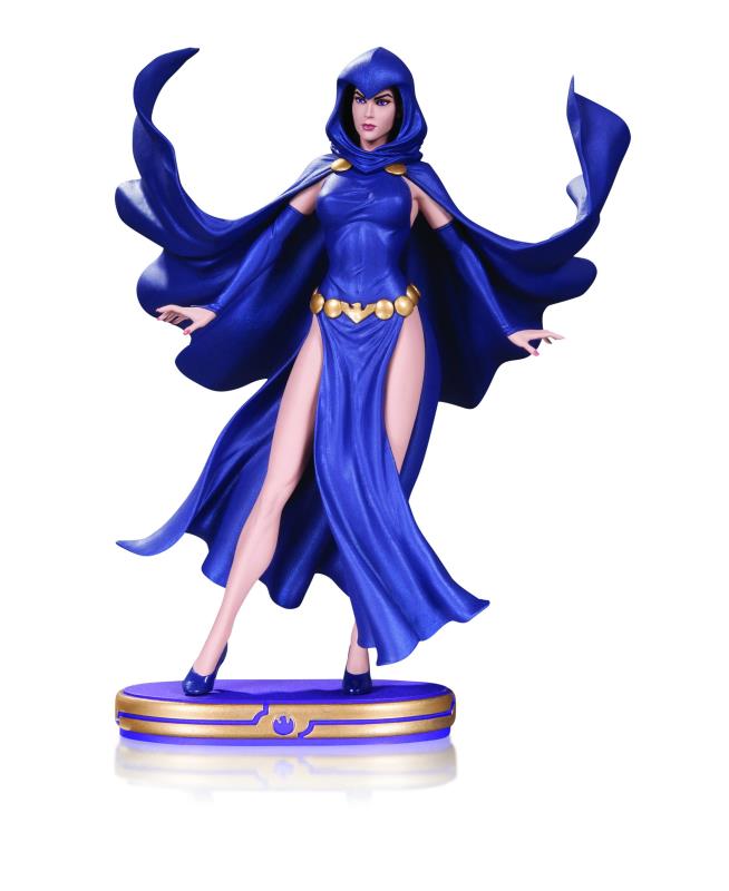 DC COMICS COVER GIRLS RAVEN STATUE