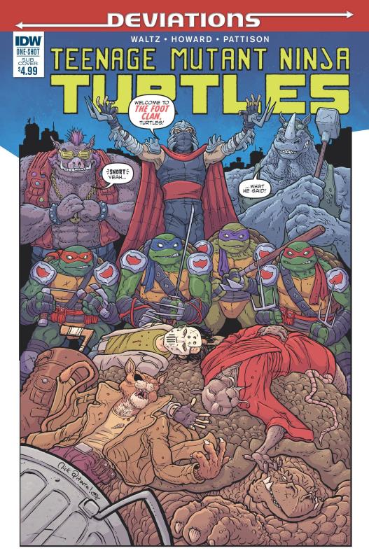 TMNT DEVIATIONS SUBSCRIPTION VARIANT (ONE SHOT)