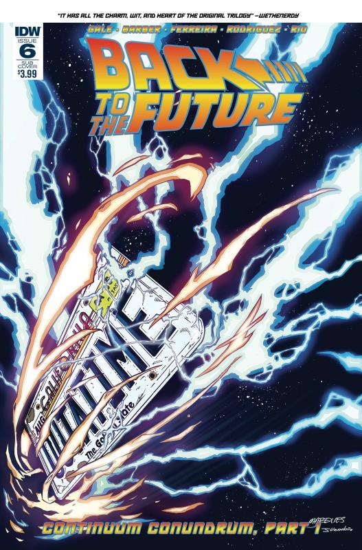 BACK TO THE FUTURE #6 SUBSCRIPTION VARIANT