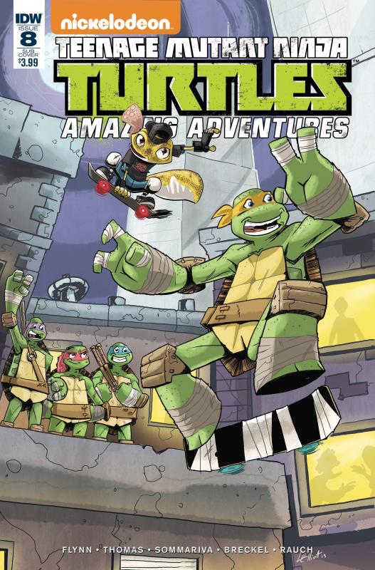 TMNT AMAZING ADVENTURES #8 SUBSCRIPTION VARIANT