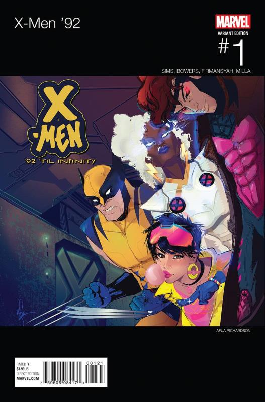 X-MEN 92 #1 RICHARDSON HIP HOP VARIANT