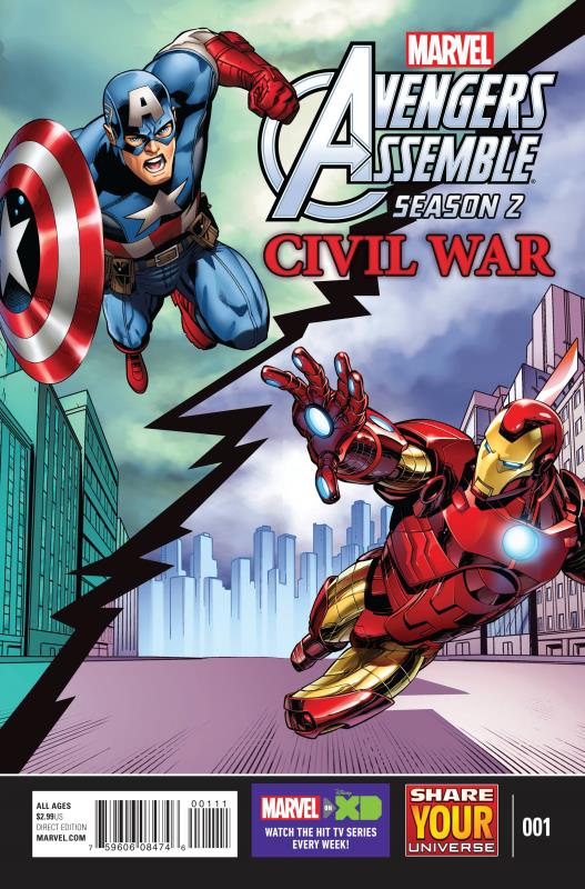 MARVEL UNIVERSE AVENGERS ASSEMBLE CIVIL WAR #1