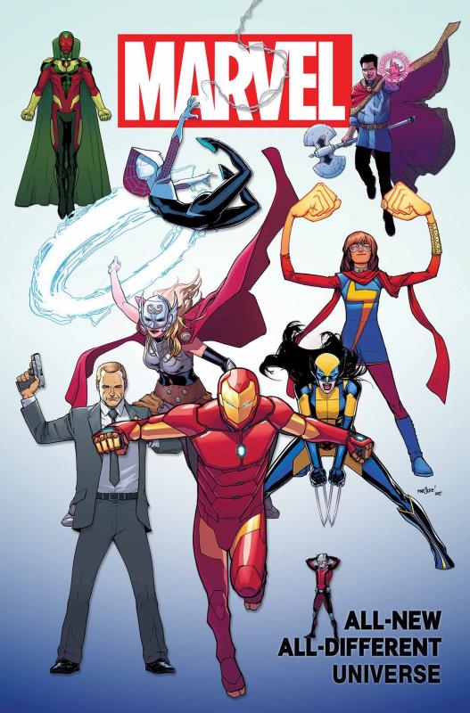 ALL NEW ALL DIFFERENT MARVEL UNIVERSE