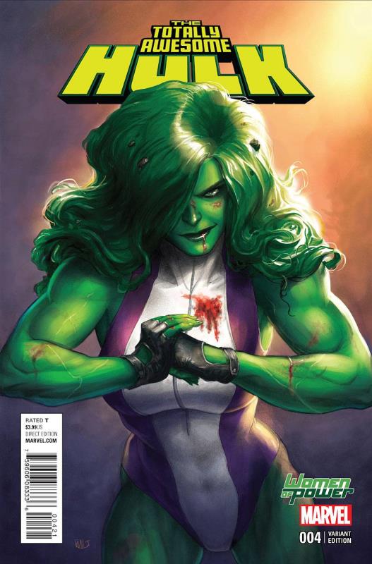 TOTALLY AWESOME HULK #4 WOP VARIANT