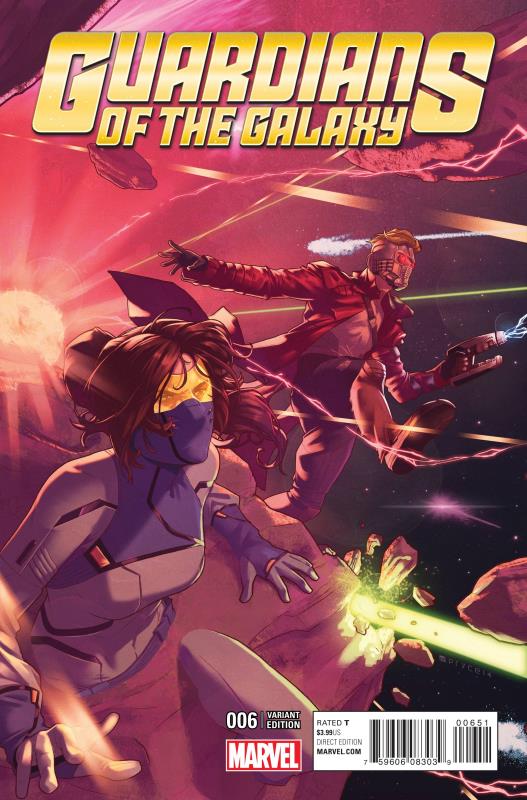 GUARDIANS OF GALAXY #6 1:10 CAMPBELL VARIANT