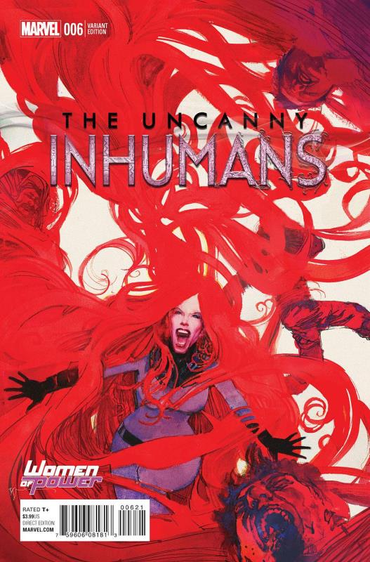 UNCANNY INHUMANS #6 WOP VARIANT