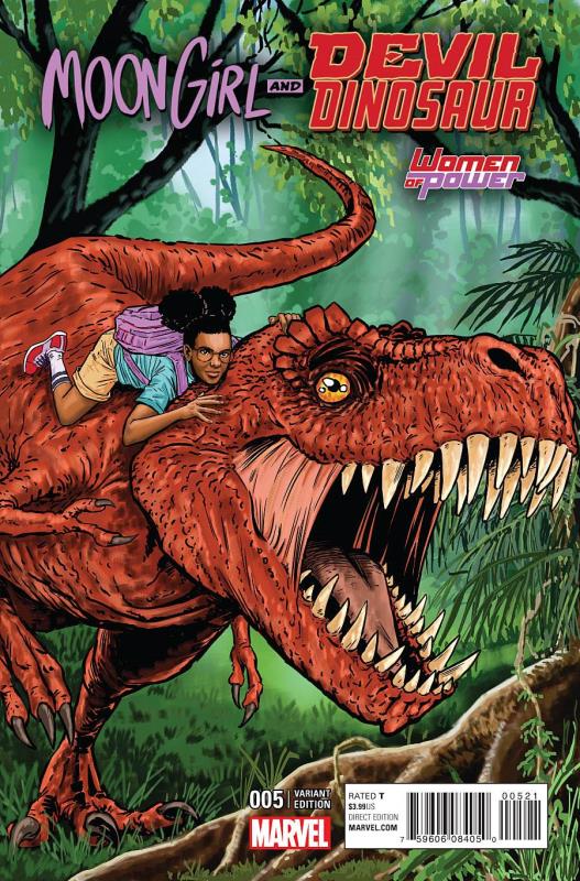 MOON GIRL AND DEVIL DINOSAUR #5 GUIERRA WOP VARIANT