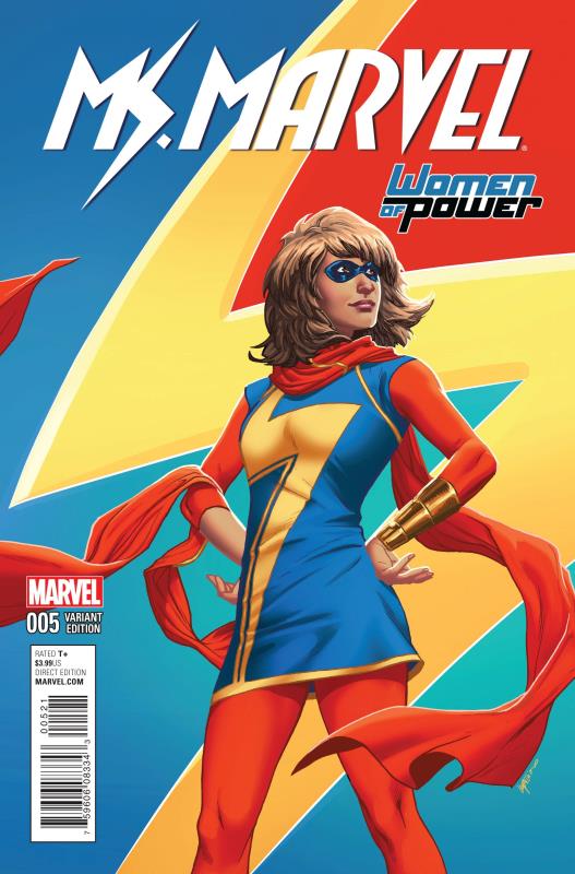 MS MARVEL #5 LUPACCHINO WOP VARIANT