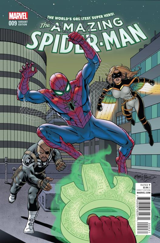 AMAZING SPIDER-MAN #9 1:15 CLASSIC VARIANT