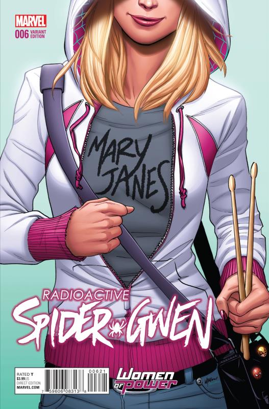 SPIDER-GWEN #6 LUPACCHINO WOP VARIANT