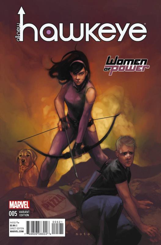 ALL NEW HAWKEYE #5 WOP VARIANT