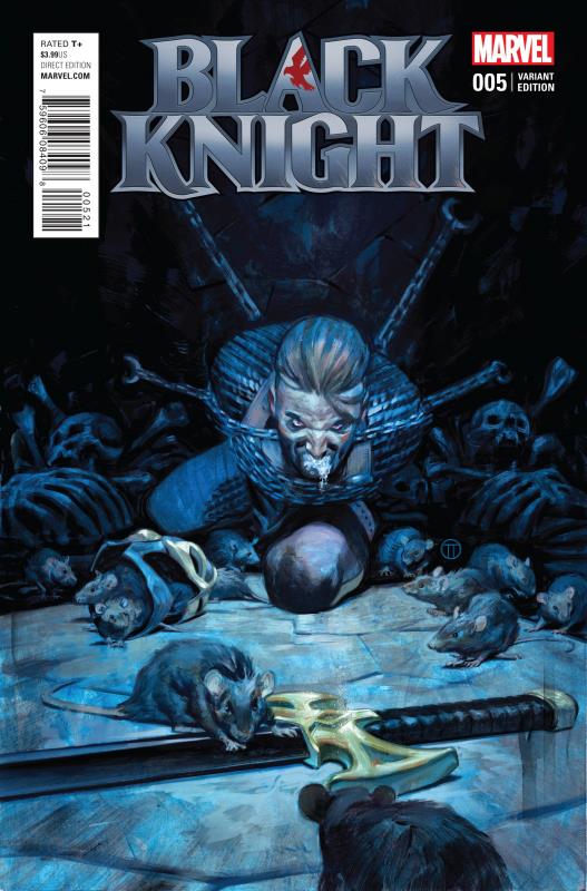 BLACK KNIGHT #5 TEDESCO VARIANT