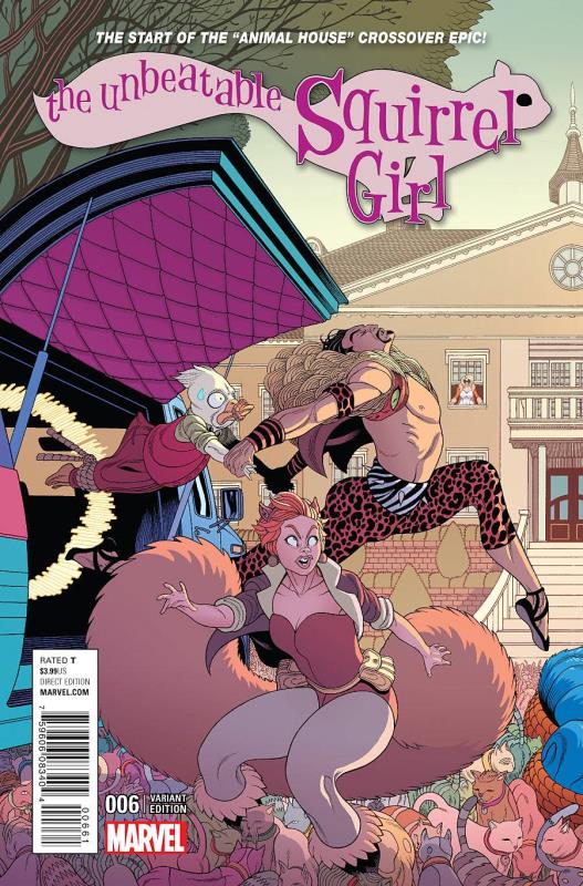 UNBEATABLE SQUIRREL GIRL #6 MOORE CONNECTING A VARIANT