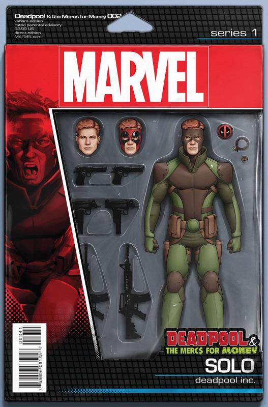 DEADPOOL MERCS FOR MONEY #2 (OF 5) ACTION FIGURE VARIANT