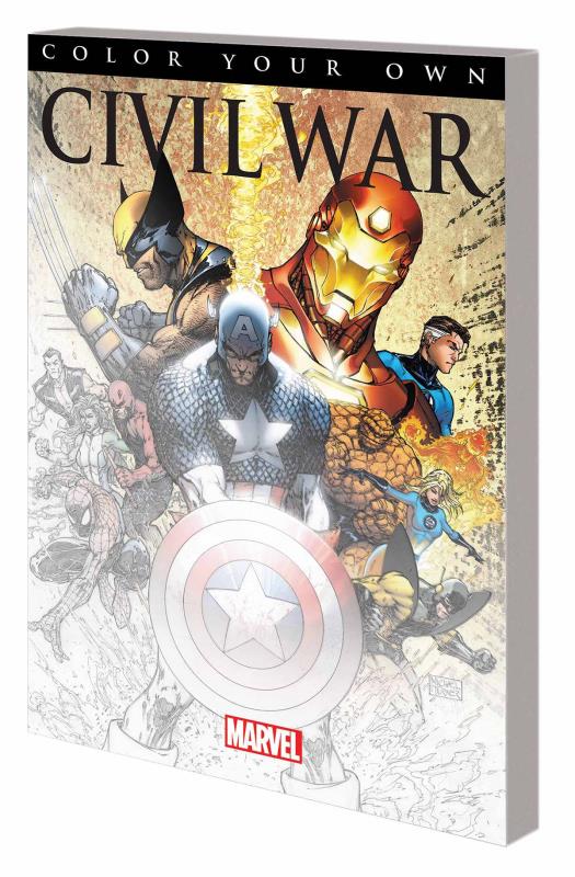 COLOR YOUR OWN CIVIL WAR TP