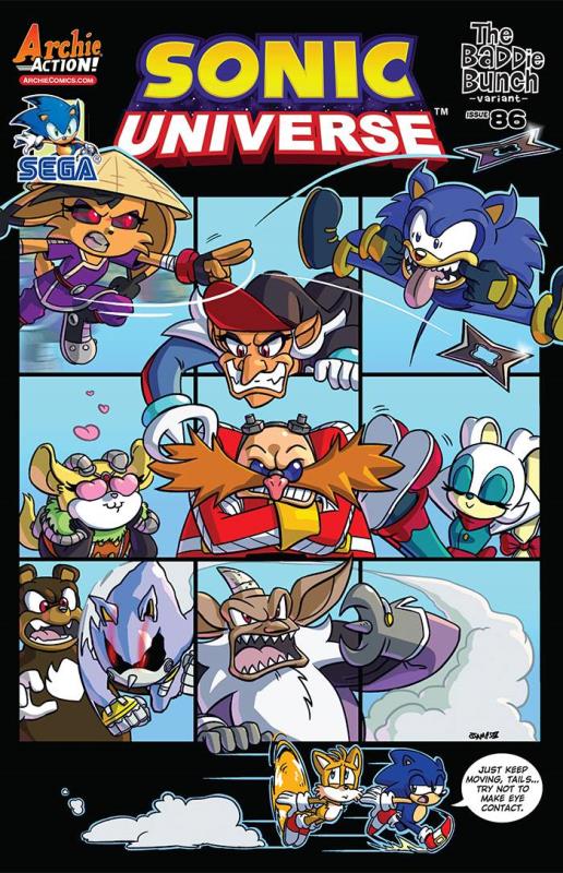 SONIC UNIVERSE #86 VARIANT CVR B JAMPOLE