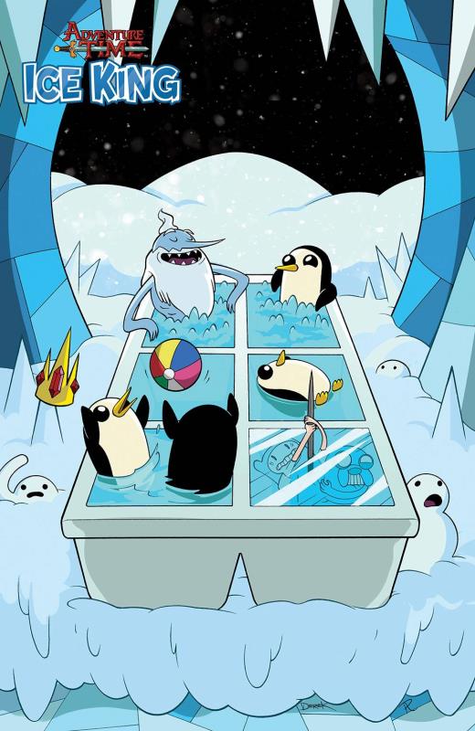 ADVENTURE TIME ICE KING #3 SUBSCRIPTION GLASHEEN VARIANT