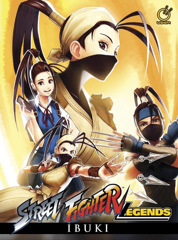 STREET FIGHTER LEGENDS HARDCOVER IBUKI