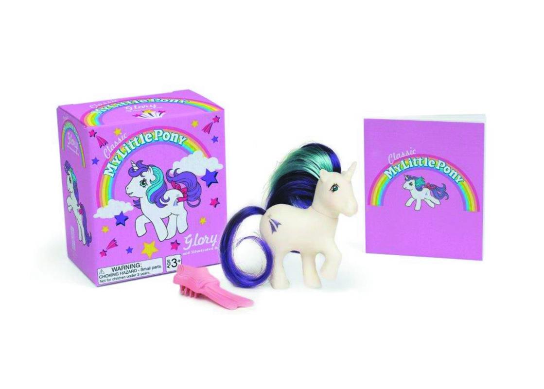 MY LITTLE PONY GLORY & ILLUSTRATED BOOK