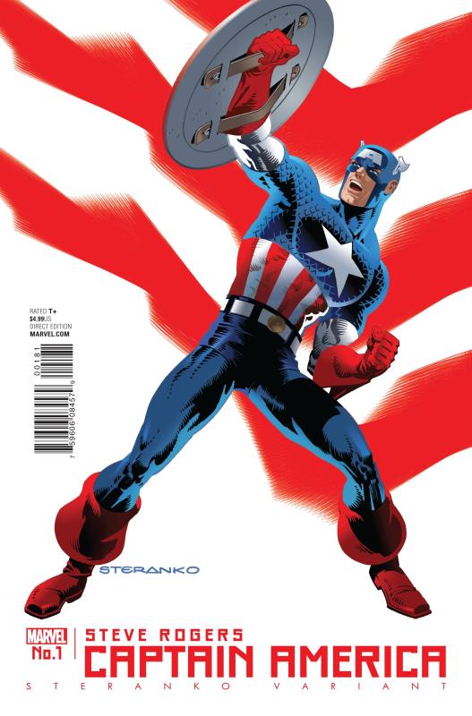 CAPTAIN AMERICA STEVE ROGERS #1 STERANKO VARIANT