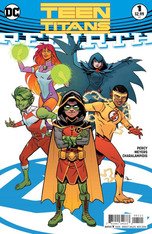 TEEN TITANS REBIRTH #1 VARIANT ED