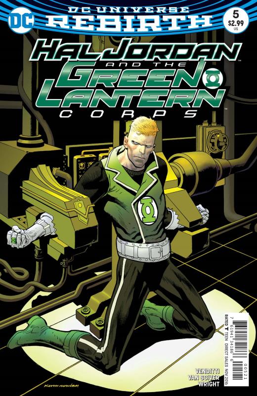 HAL JORDAN AND THE GREEN LANTERN CORPS #5 VARIANT ED