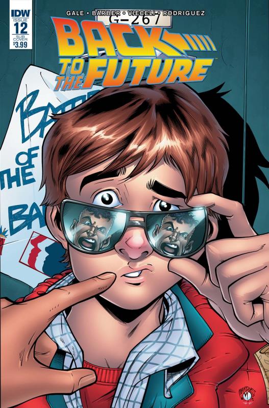 BACK TO THE FUTURE #12 SUBSCRIPTION VARIANT