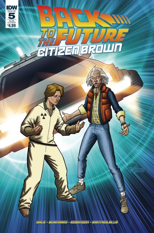 BACK TO THE FUTURE CITIZEN BROWN #5 (OF 5) SUBSCRIPTION VARIANT