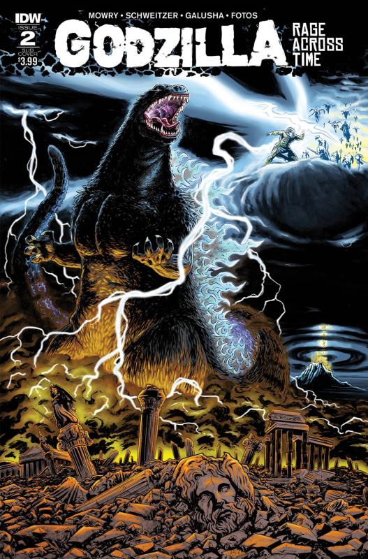 GODZILLA RAGE ACROSS TIME #2 (OF 5) SUBSCRIPTION VARIANT