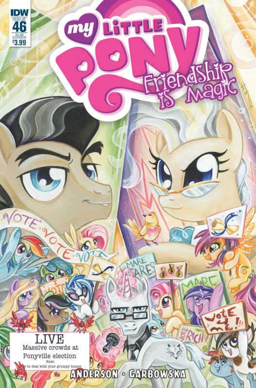 MY LITTLE PONY FRIENDSHIP IS MAGIC #46 SUBSCRIPTION VARIANT