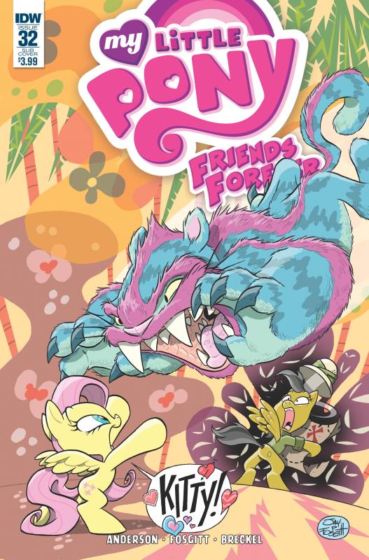 MY LITTLE PONY FRIENDS FOREVER #32 SUBSCRIPTION VARIANT