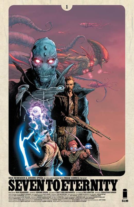 SEVEN TO ETERNITY #1 CVR A OPENA & HOLLINGSWORTH (MR)