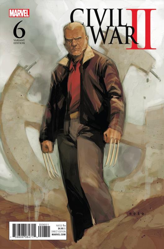 CIVIL WAR II #6 (OF 7) 1:10 NOTO OLD MAN LOGAN VARIANT