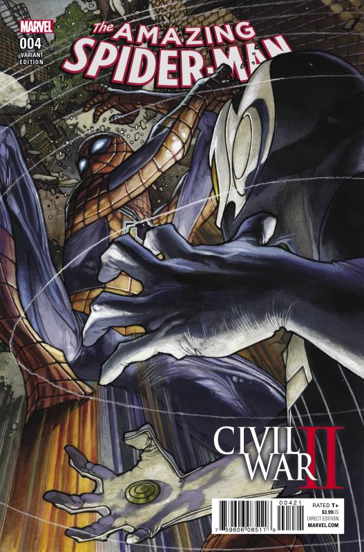 CIVIL WAR II AMAZING SPIDER-MAN #4 (OF 4) BIANCHI VARIANT