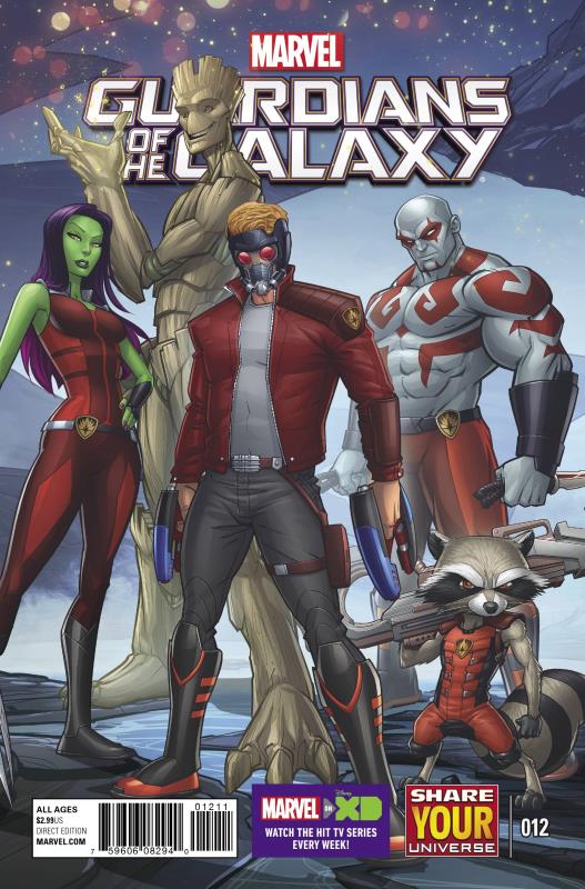 MARVEL UNIVERSE GUARDIANS OF GALAXY #12