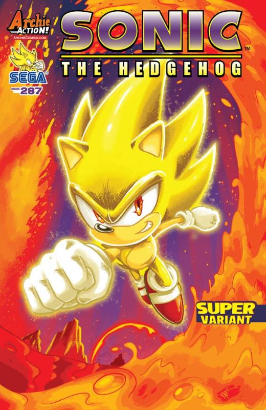 SONIC THE HEDGEHOG #287 CVR B VARIANT LOVALLO