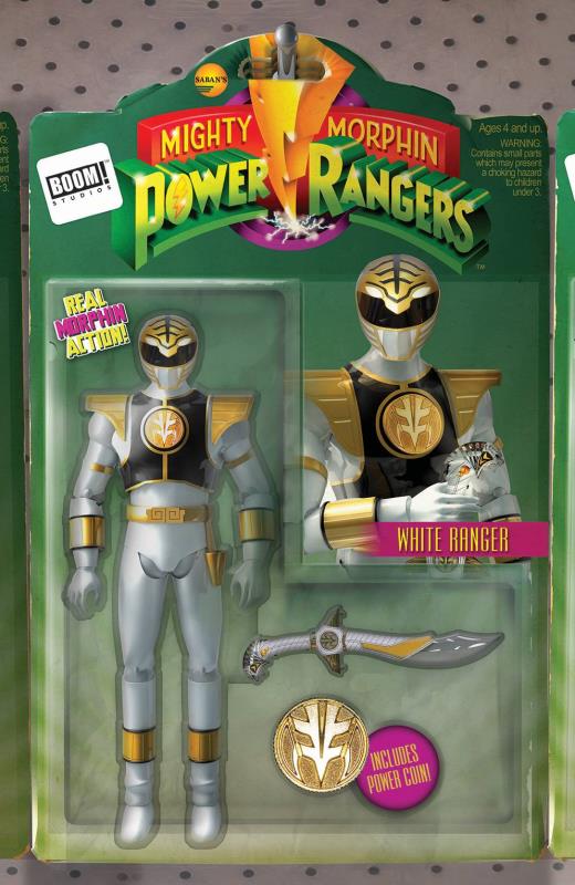 MIGHTY MORPHIN POWER RANGERS #7 UNLOCK ACTION FIGURE VARIANT