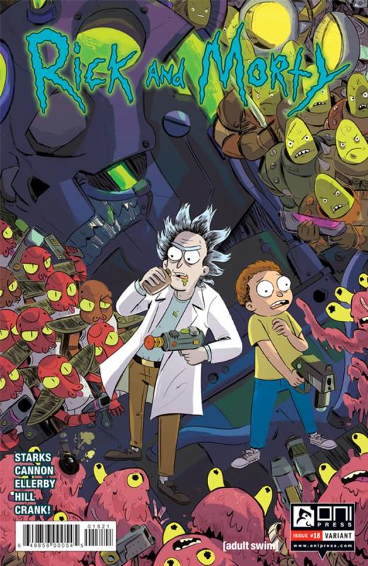 RICK & MORTY #18 INCV VARIANT CHIN