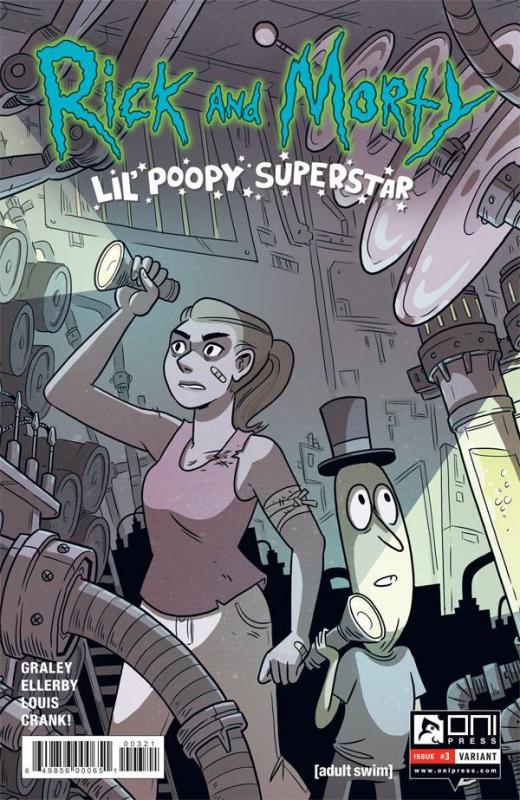 RICK & MORTY LIL POOPY SUPERSTAR #3 (OF 5) INCV VARIANT OSTERTAG