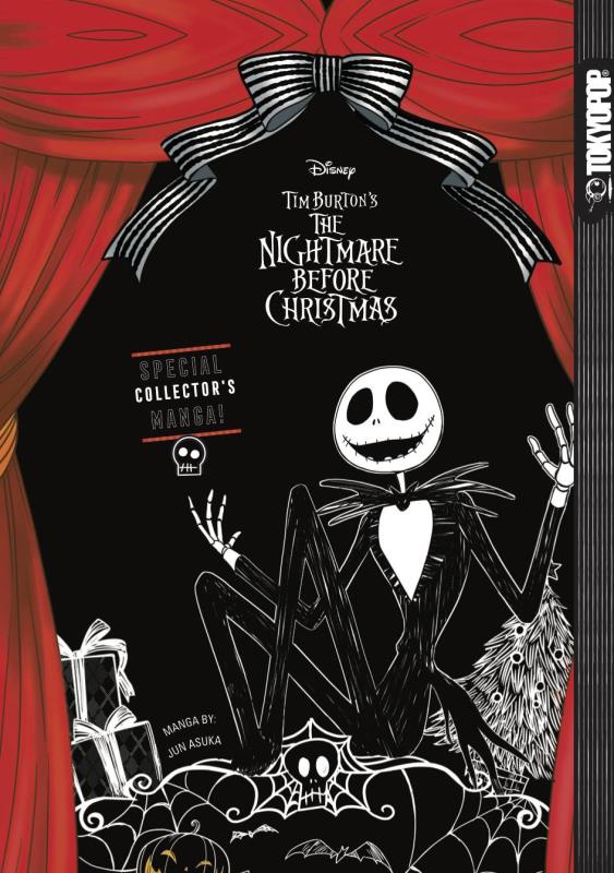 DISNEY MANGA NIGHTMARE BEFORE CHRISTMAS HARDCOVER LTD ED